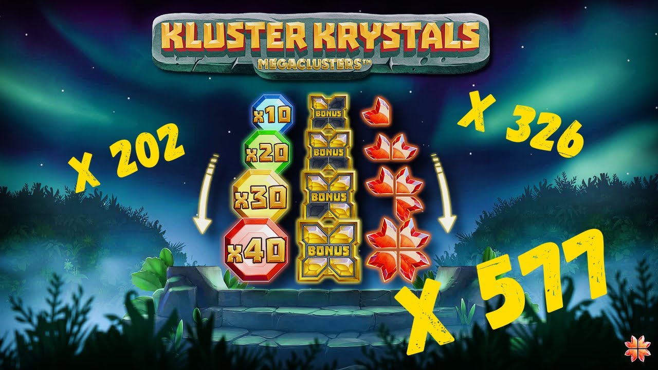 Занос Недели.Kluster Krystals.TOP WINS CASINO