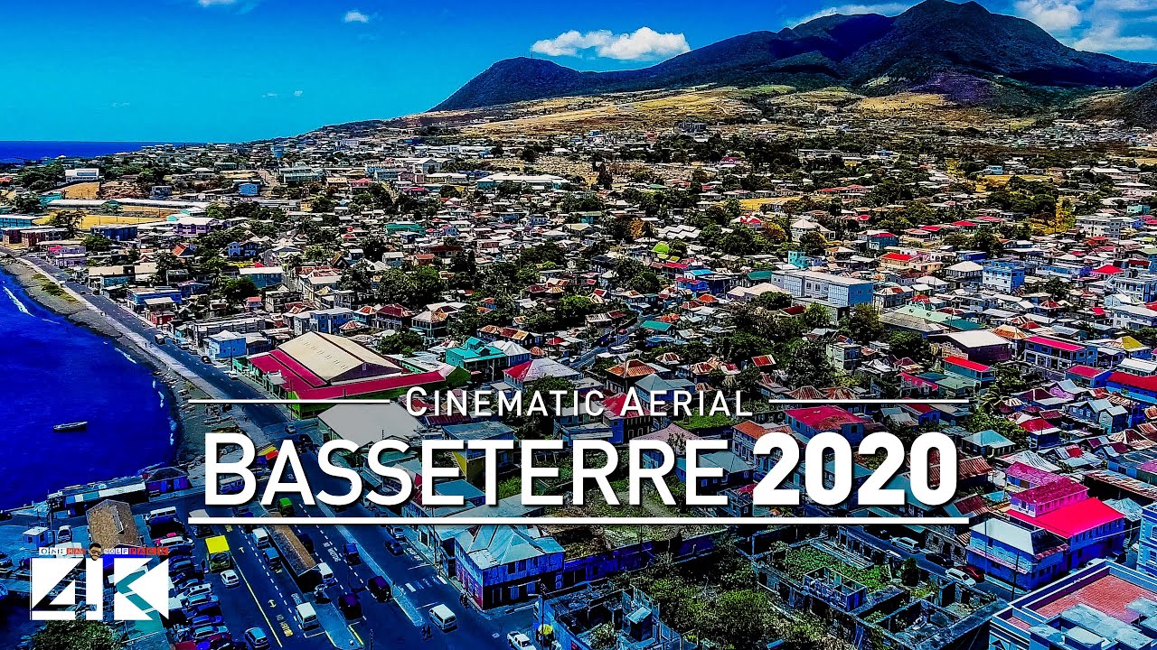 【4K】Drone Footage | Basseterre - Capital of Saint Kitts and Nevis 2019 ..:: Cinematic Aerial Film