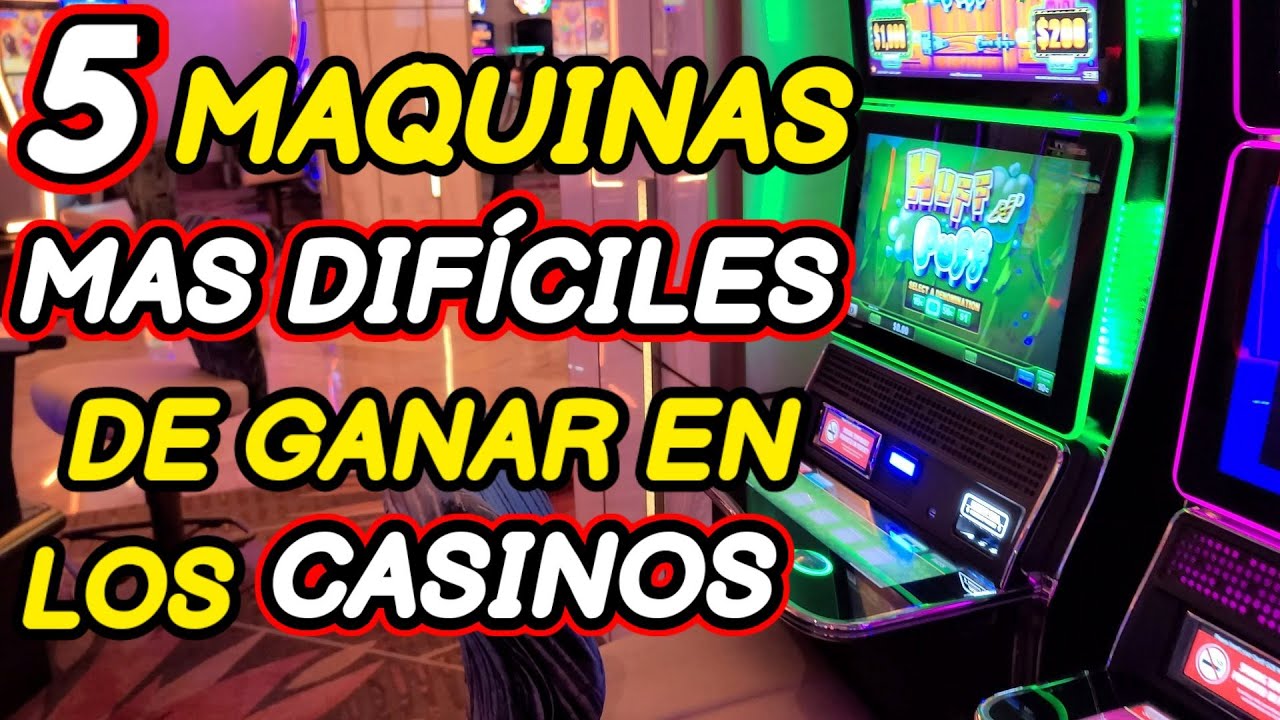 5 MAQUINAS MAS DIFÍCILES EN EL CASINO ? PART 2 | SLOT MACHINES QUE NO DEBERÍAS JUGAR POR PRIMERA VEZ