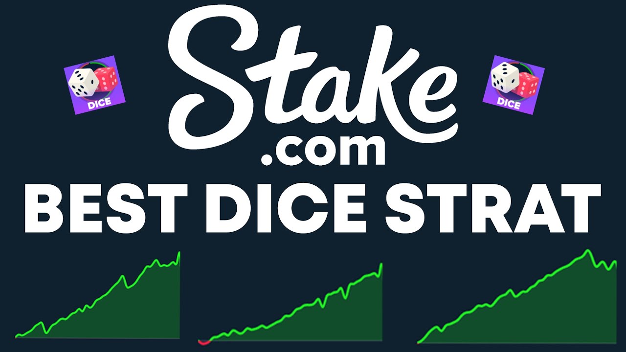 BEST DICE STRATEGY FOR STAKE.COM CRYPTO CASINO! BEST WAGER / BEST PROFIT STRAT! HIGH VOLATILITY!