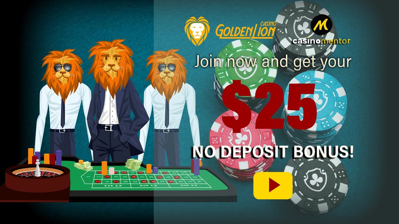 Golden Lion Casino S$25 No Deposit Bonus To New Players