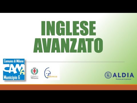 INGLESE AVANZATO lezione dell' 1 marzo 2021