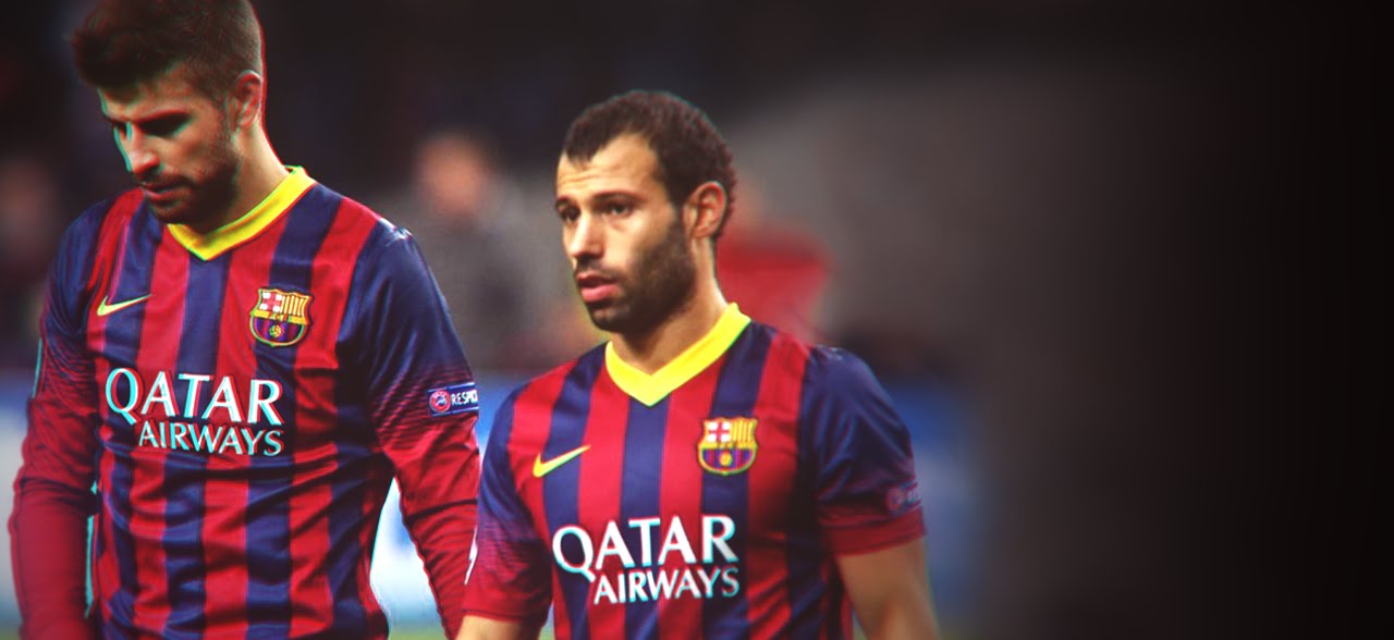 Javier Mascherano vs Gerard Pique ● Best Defending Skills 2014/15 ||HD||