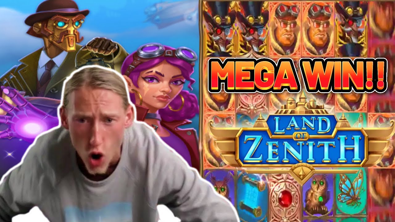 MEGA WIN!! LAND OF ZENITH BIG WIN - NEW CASINO SLOT FROM PUSH GAMING (MUST SEE)