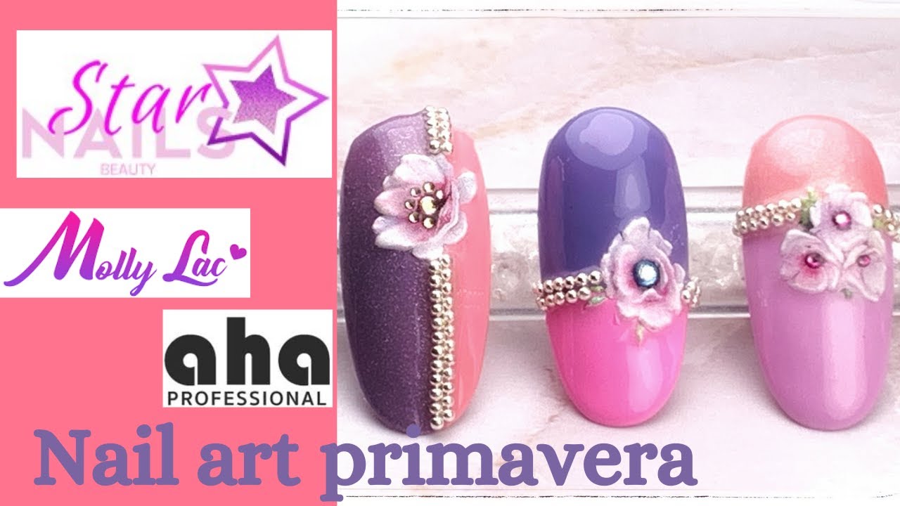 Nail art di primavera