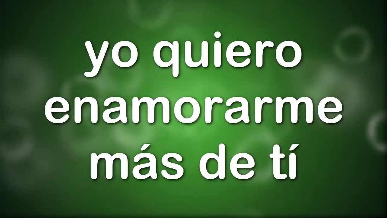 Perfume a tus pies / Yo quiero enamorarme mas de ti [Con letra]