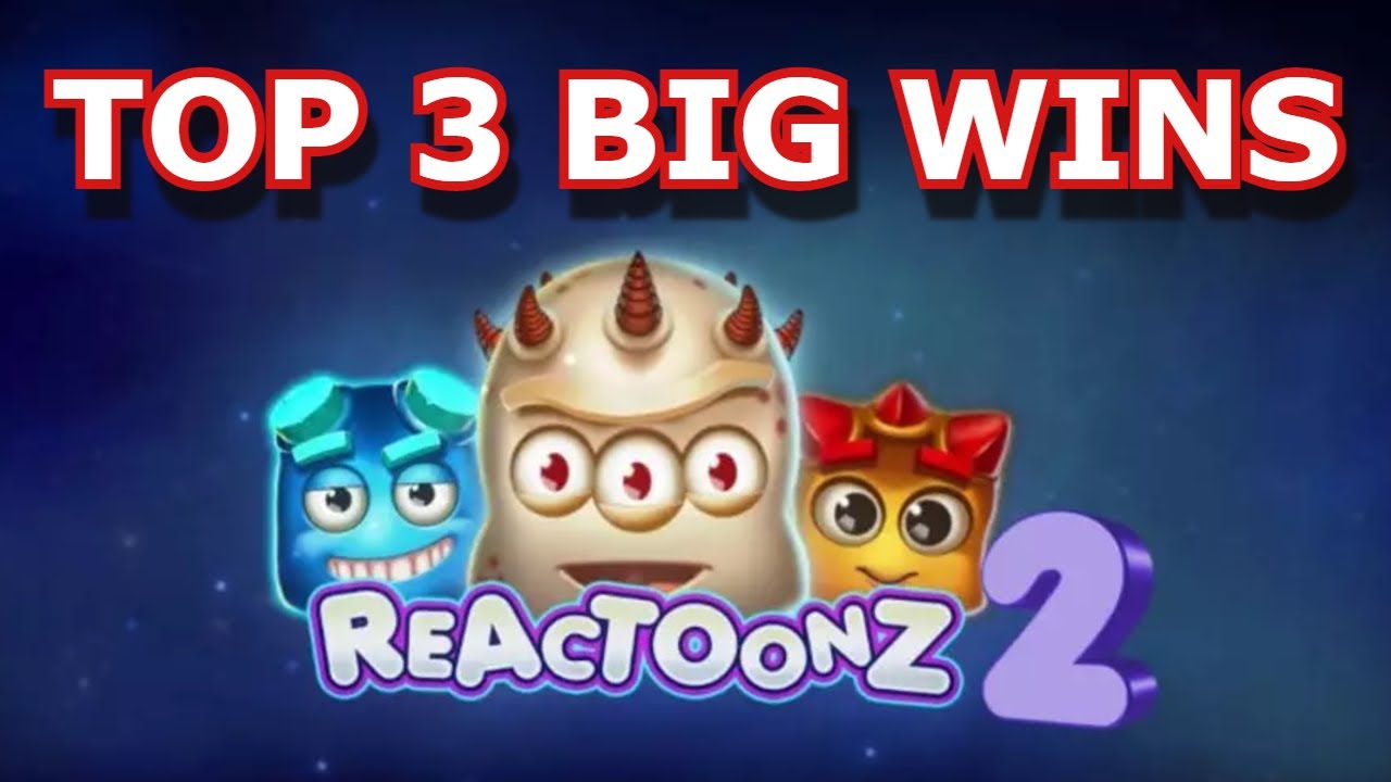 REACTOONZ 2 , TIKI POP , GATES OF OLYMPUS... Top Big Wins... Mega Wins... Online Casino Huge Wins...
