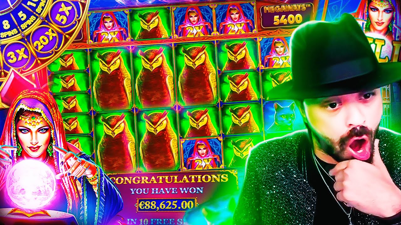 ROSHTEIN Insane Win 90.000€ on Madame Destiny Megaways Slot - TOP 5 Mega wins of the week