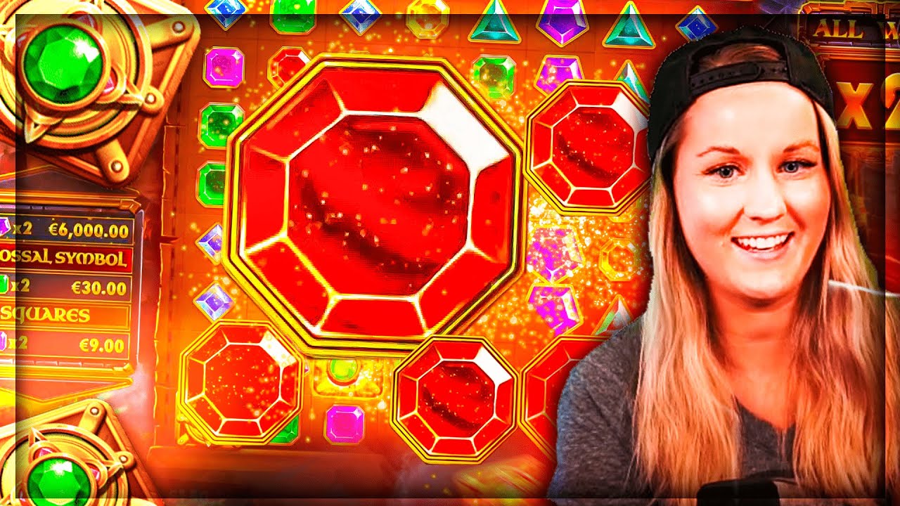 Streamer Mega Huge Big Win on Gems Bonanza slot - TOP BEST WINS OF THE DAILY !
