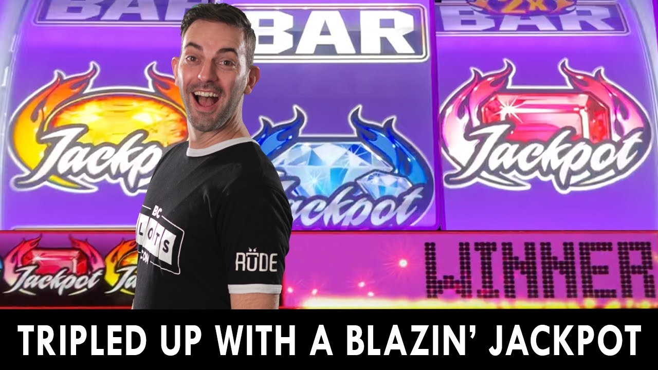 TRIPLED UP with a BLAZIN' JACKPOT ? Rocky Gap Casino