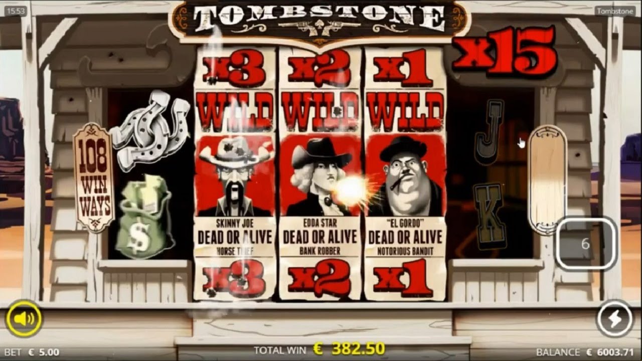 Tombstone - Slot by Nolimit City (Top 5 Major Wins in Casino Slots)