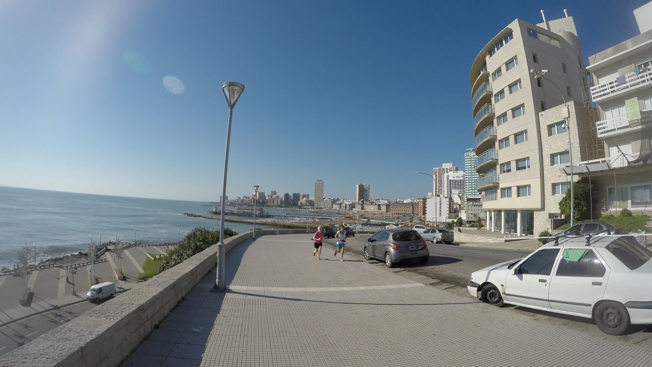4K - MAR DEL PLATA en BICICLETA (desde La Perla hasta el Torreón del Monje) - BIKE TOUR