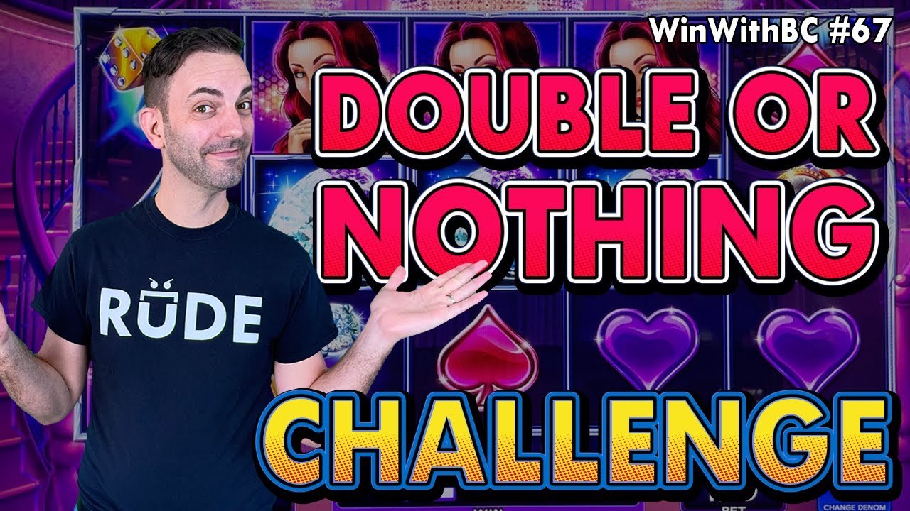 $500 DOUBLE or NOTHING Challenge on 6 Slot Machines - GIVEAWAY!
