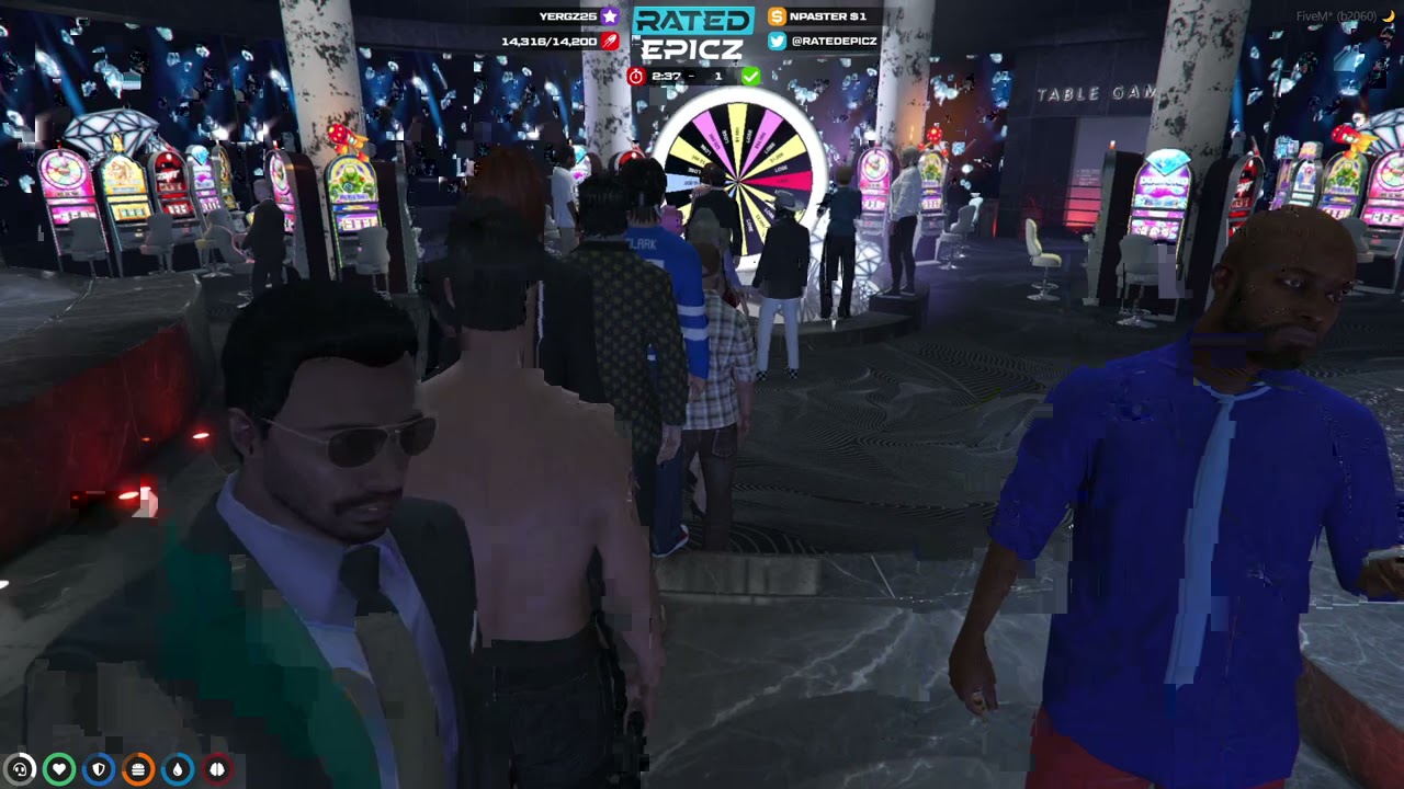 AJ Hunter Takes Top Off & Scams a Woman at Casino! (Funny Rp w/ TJ Mack, Lana Valentine & Carmella)