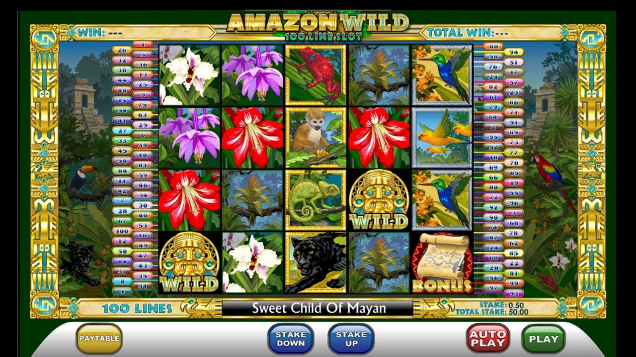 Amazon Wild Slot - No Download Online Slots - Best Instant Play USA Casinos