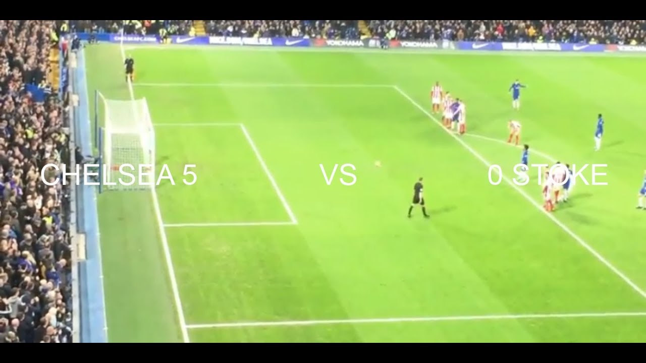 Chelsea vs Stoke VLOG 5-0 30-12-2017 (HD)