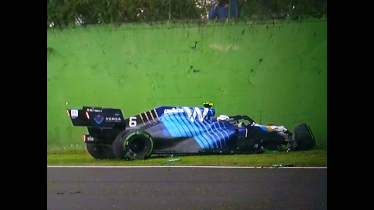 F1 Gara GP Imola 2021 : Incidente Latifi,cont Hamilton