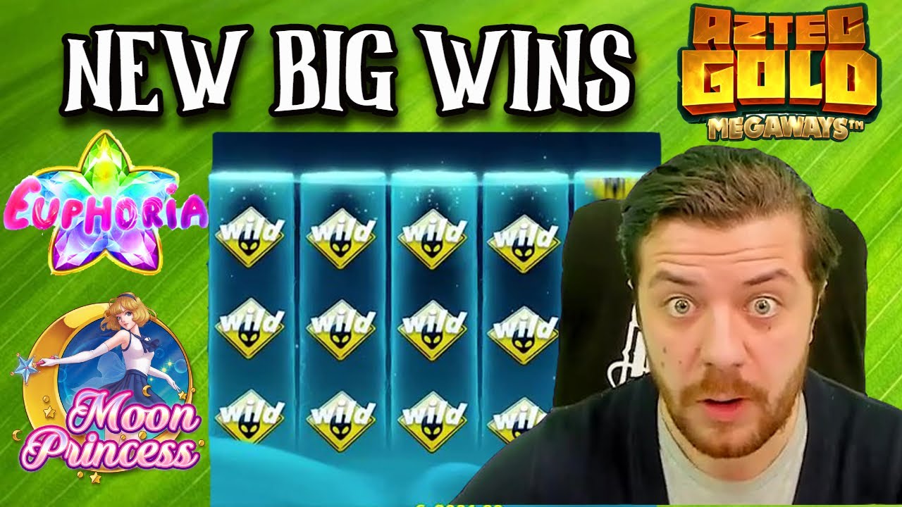 MOON PRINCESS , EUPHORIA , AZTEC GOLD , KATMANDU GOLD !!! Top 5 big wins... Mega wins... Super wins