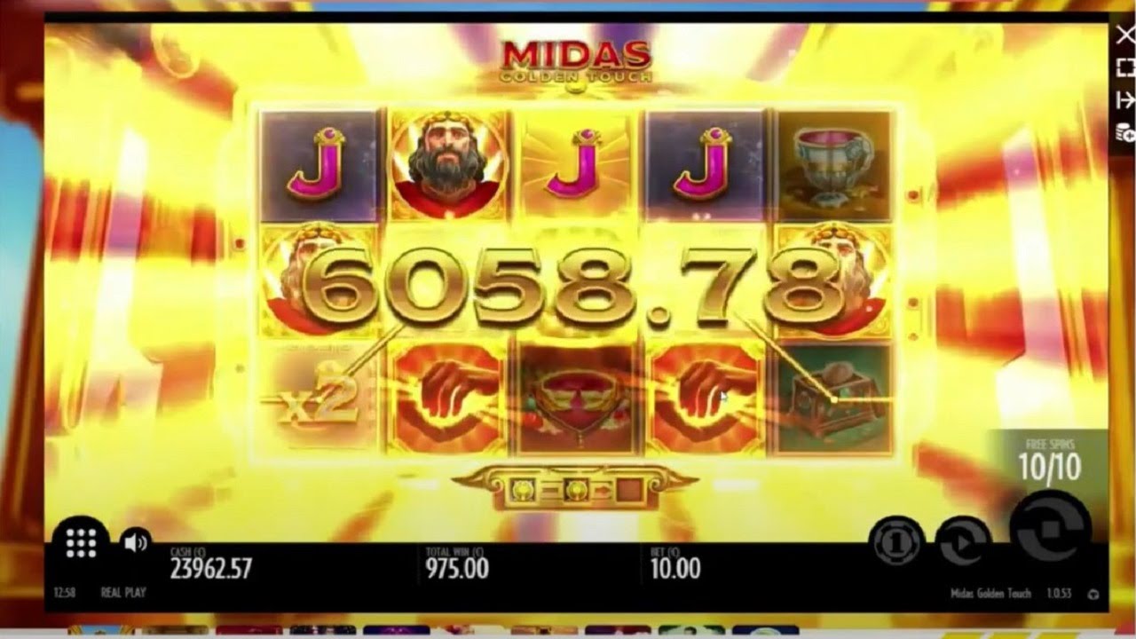 Midas Golden Touch - Slot by Thunderkick (Top 5 Major Wins in Casino Slots)