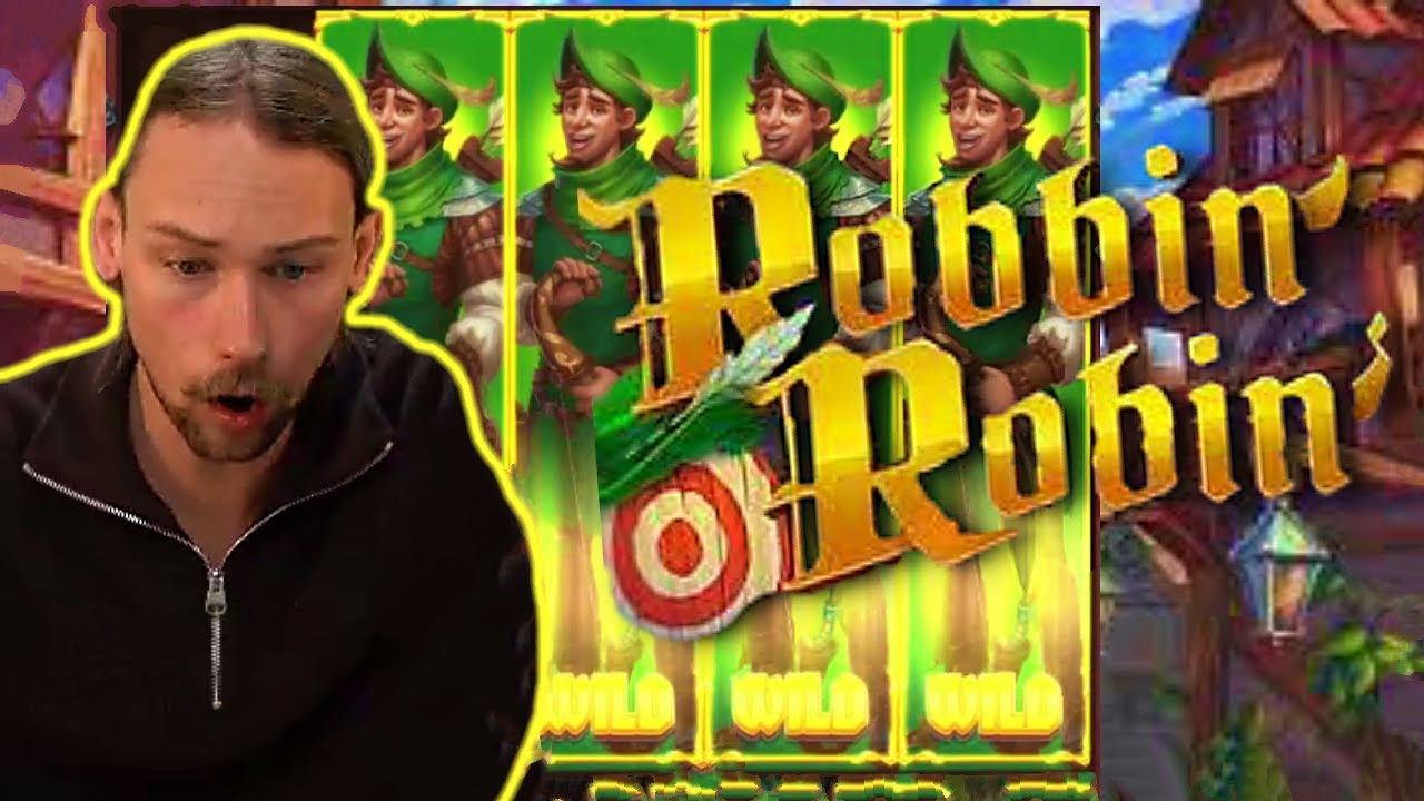 ROBBIN ROBIN BIG WIN - NEW CASINO SLOT FROM IRON DOG ON CASINODADDY LIVE STREAM