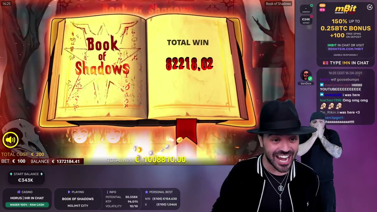Roshtein Wins 1 million Dollars Slot Win Best Gambling Highlights of the week Ft Xposed Trainwrecks