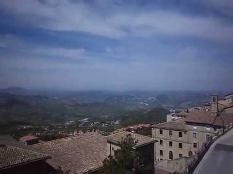 San Marino (City) - a video of the town / San Marino