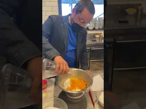 Sgombro con cous cous di cavolfiore alla scapece, Spaghettini e cozze alla puttanesca
