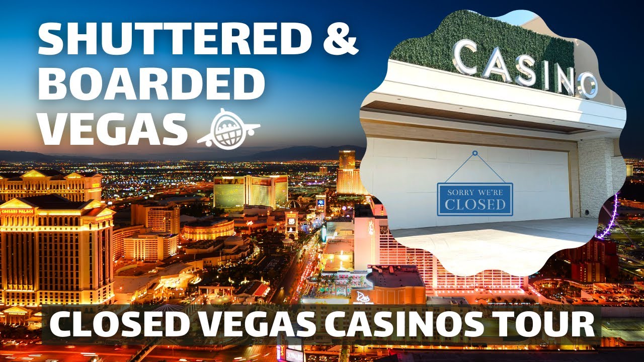 Shuttered Vegas Casino Tour Sep 2020 - Closed Casinos of Las Vegas! When Will They Reopen?