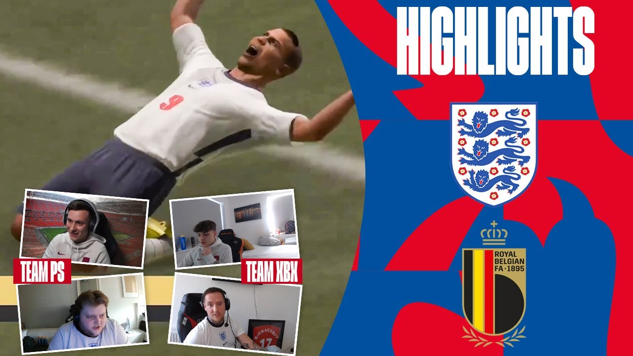 Tekkz Scores Crazy Roulette Winner In Belgium Friendly ? England 4-1 Belgium | eLions