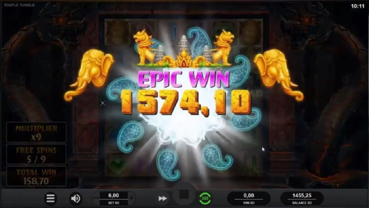 Temple Tumble Megaways - Slot by Relax Gaming (Top 5 Major Wins in Casino Slots)