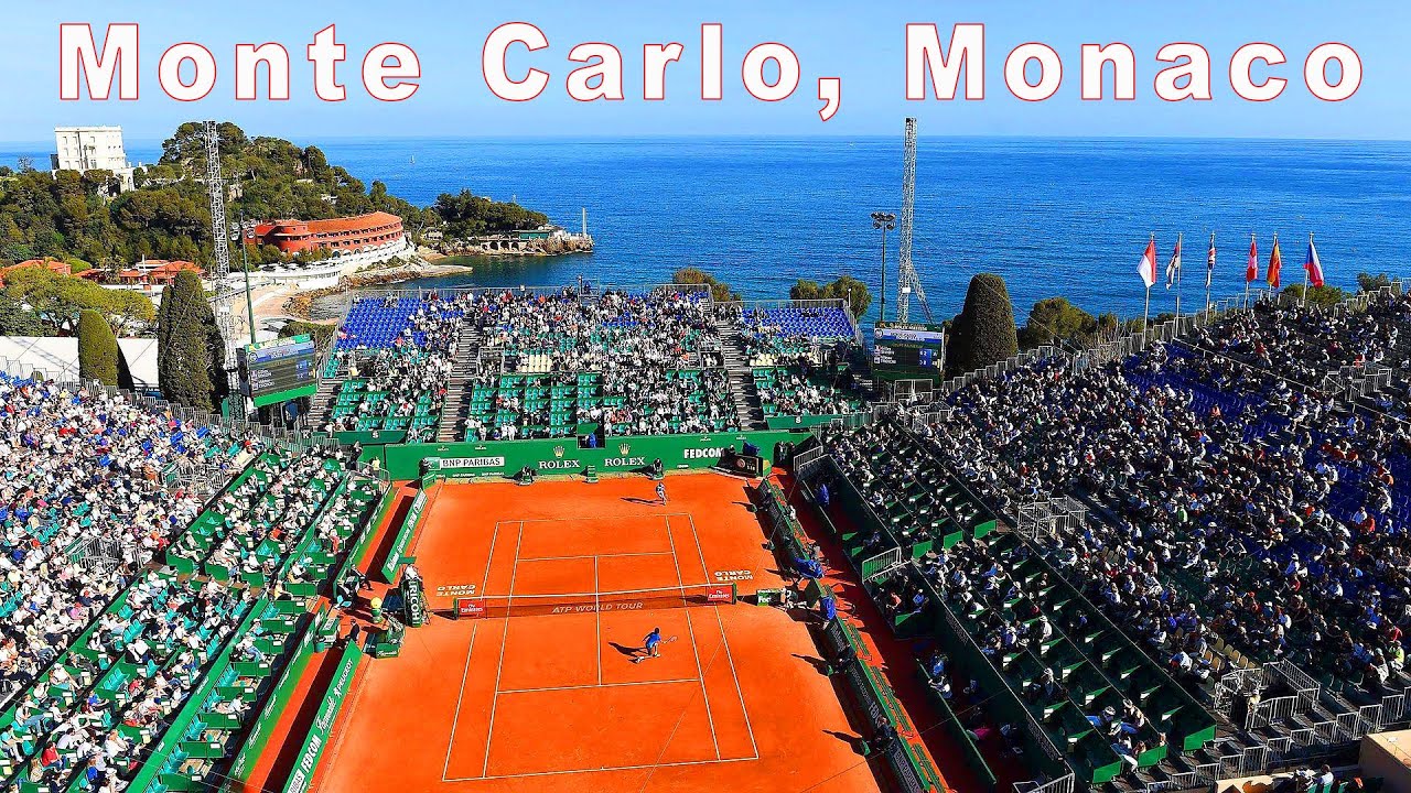 Vídeo 4K: Vista aérea de Montecarlo - Mónaco, Francia con Piano Música relajante para dormir