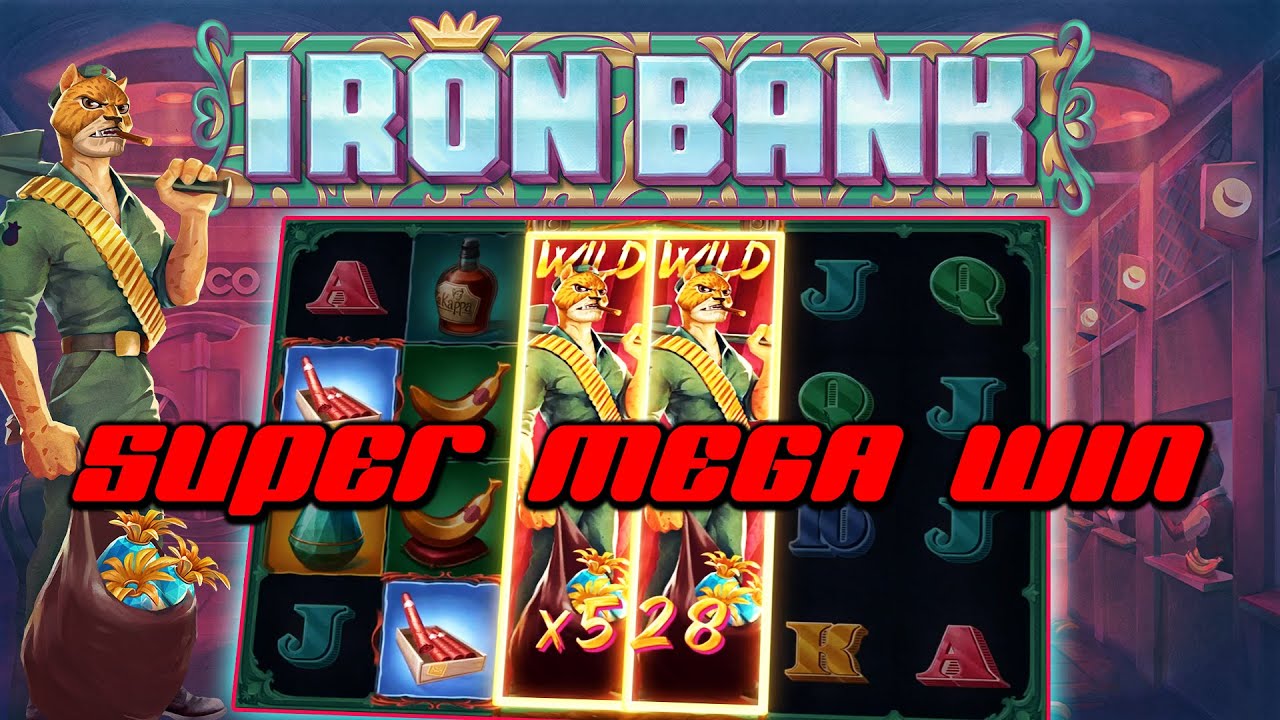 IRON BANK SLOT ? SUPER MEGA WIN!