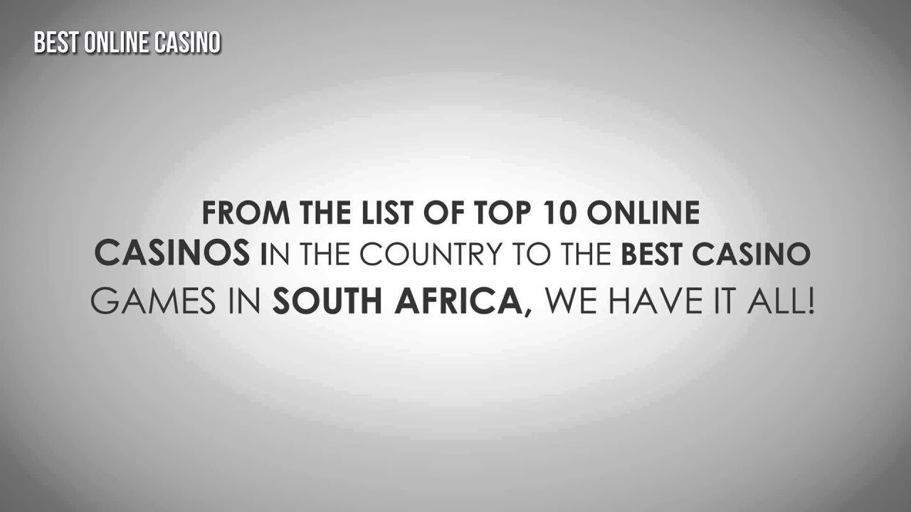 Best Online Casinos in South Africa