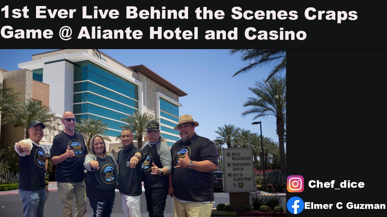 First Ever Live Behind the Scenes Hawaii Craps Shooters Craps Game @ Aliante Hotel & Casino