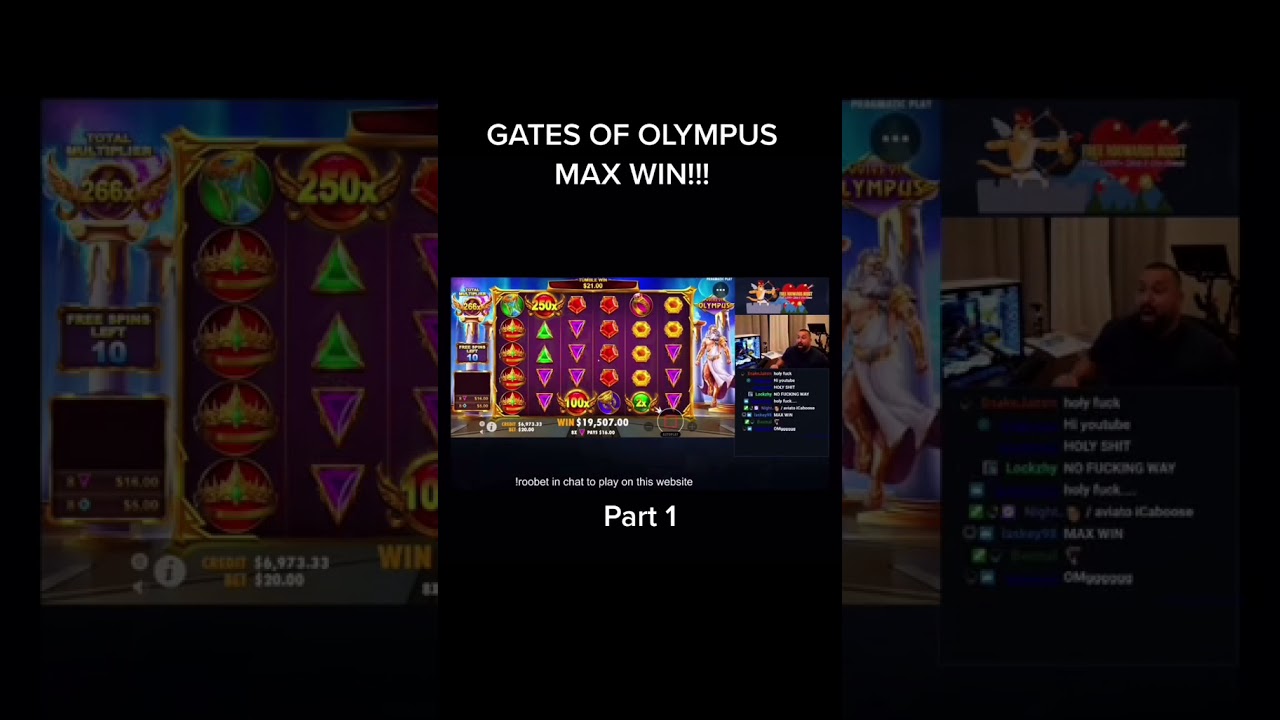 GATES OF OLYMPUS INSANE WIN part 1 #shorts #casino #blackjack