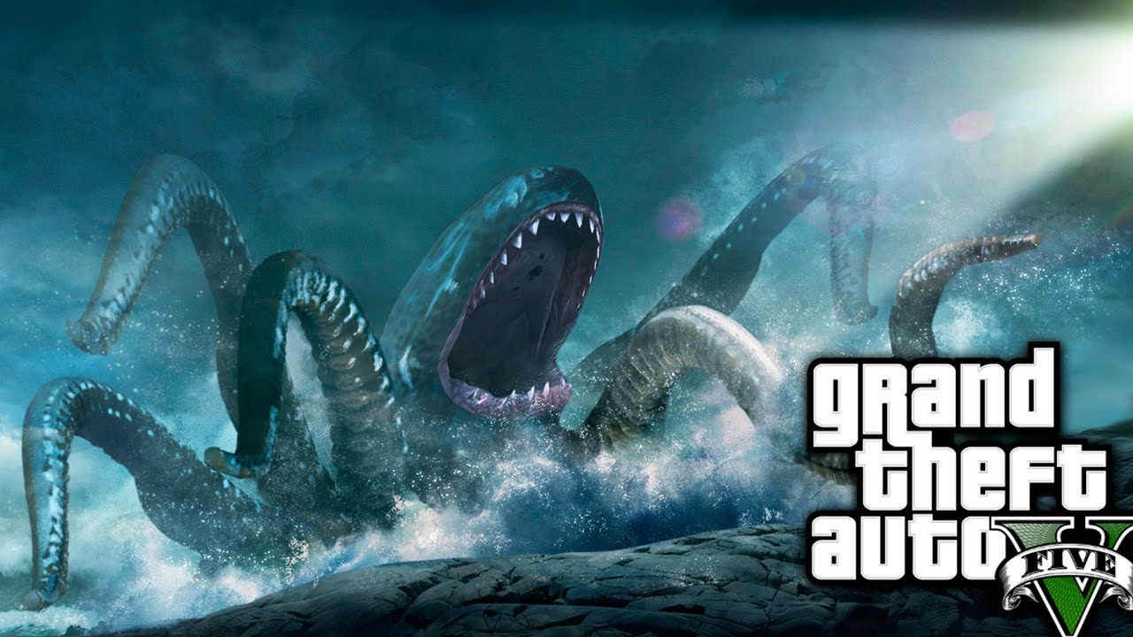 GTA V ONLINE | Misterio o Mito " KRAKEN DE GTA 5 " Pulpo Gigante | Galgo96ESP