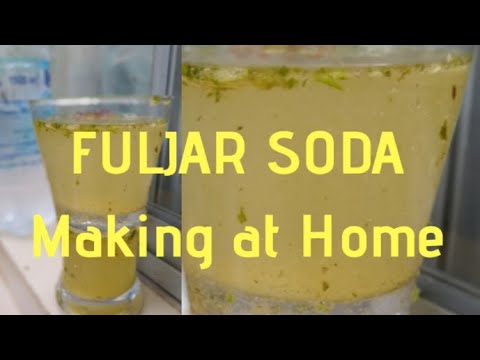 Kozhikodan Original Fuljar Soda making At Home by