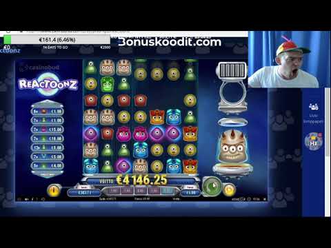 ...REACTOONZ ? TOP MEGA, BIG WINS OF THE WEEK ? BEST ONLINE CASINO SLOT