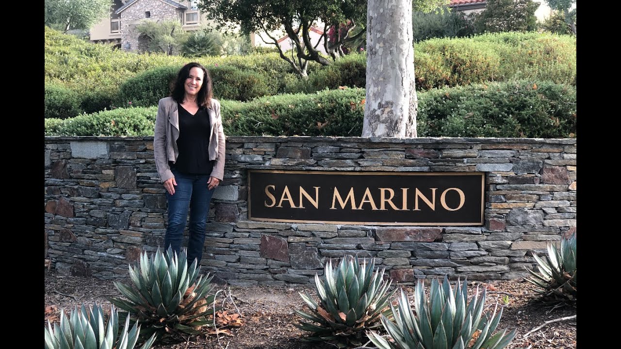 Take a tour of San Marino neighborhood in Coto de Caza, Orange County with Kathy Warren.