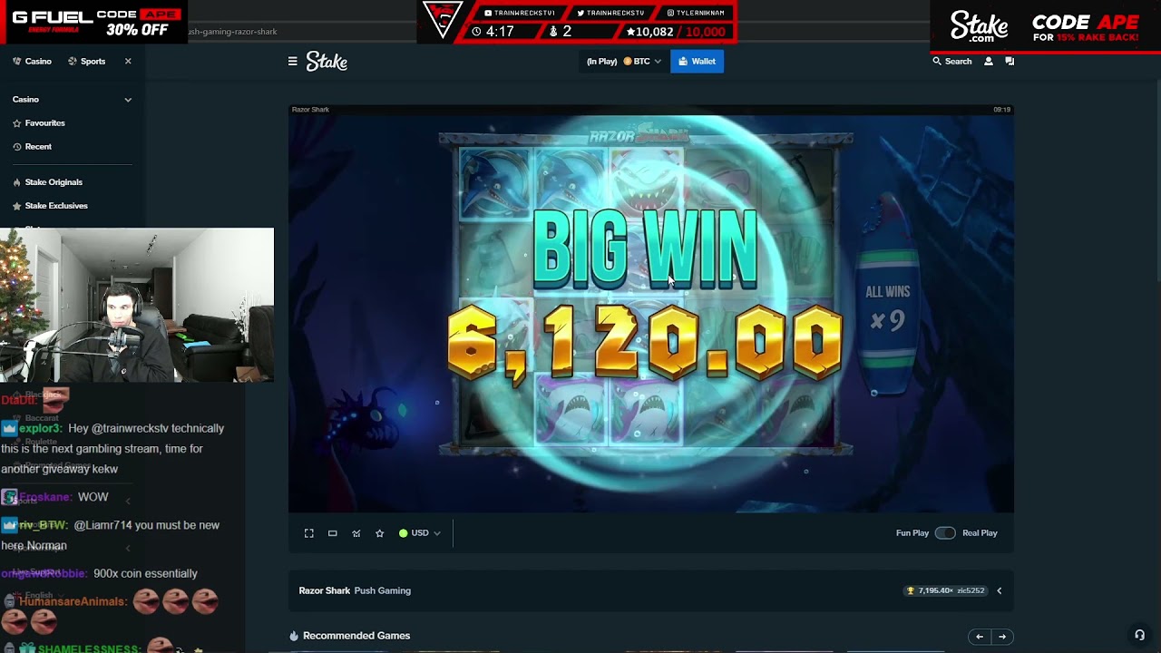 Trainwreckstv Wins $290,000 In Seconds Gambling!