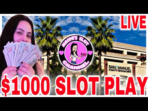 $1000 LIVE @SAN MANUEL  CASINO WITH @Bonsai Yama Review @Life of a Gambler @Slotty By Nature