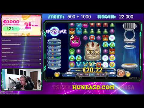 ...REACTOONZ ? TOP MEGA, BIG WINS OF THE WEEK ? BEST ONLINE CASINO SLOT