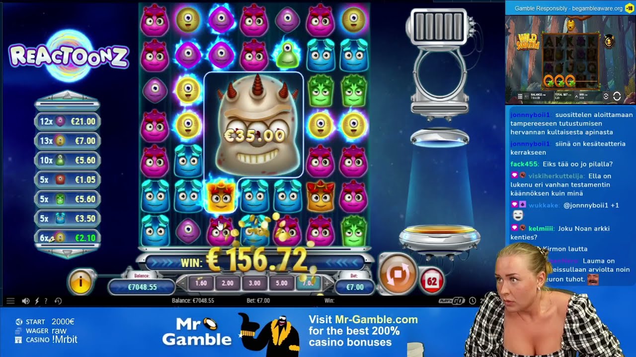 ...REACTOONZ ? TOP MEGA, BIG WINS OF THE WEEK ? BEST ONLINE CASINO SLOT