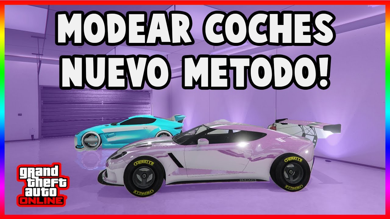 COMO MODEAR COCHES SOLO FACIL Y SIN AYUDA GTA V ONLINE - MODEAR RUEDAS F1 Y PURE WHITE - XBOX, PS4