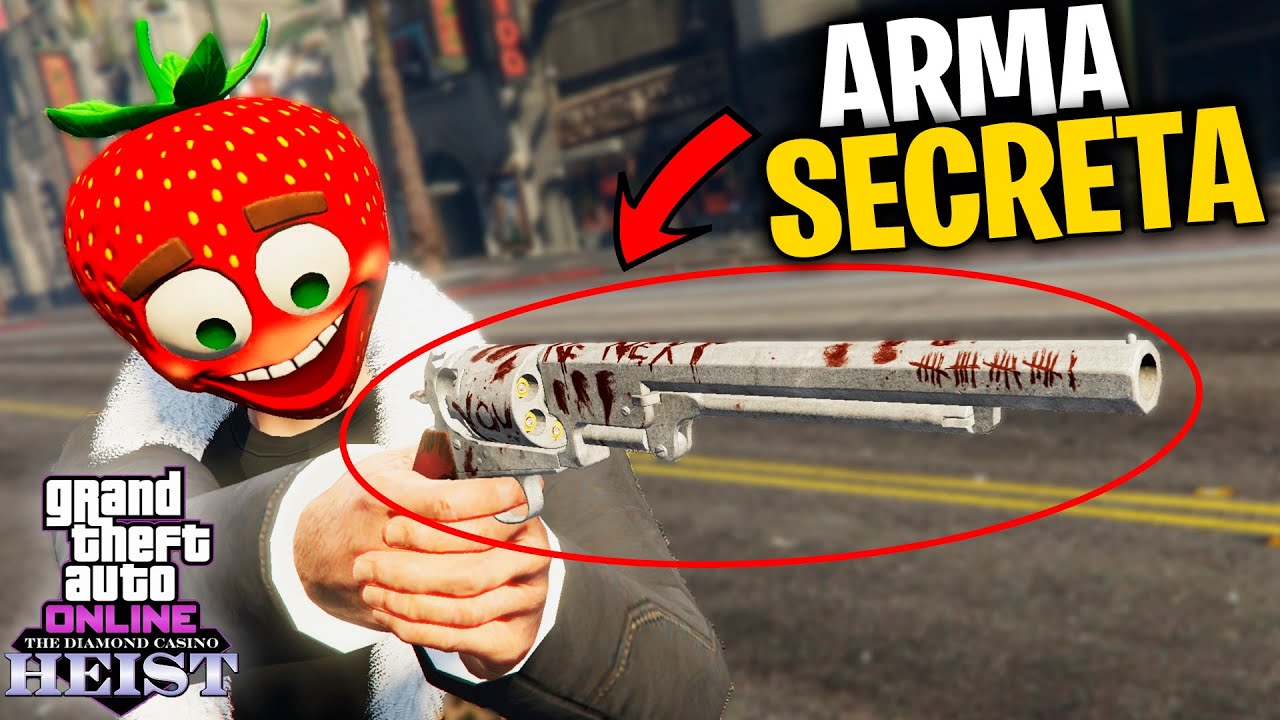 Como CONSEGUIR ARMA SECRETA - EL REVOLVER NAVY en GTA V | Stratus