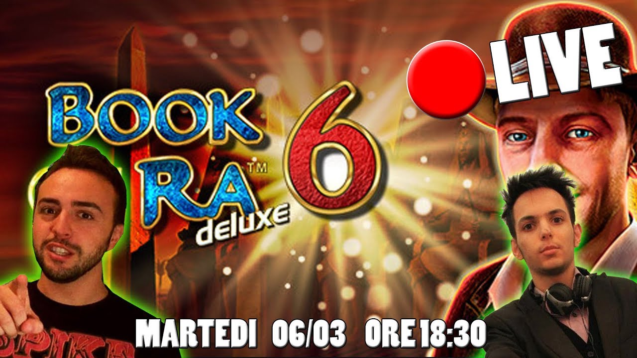 ? E' ARRIVATA LA BOOK OF RA 6 - 06/03/18 PROVIAMOLA LIVE CON 300 €