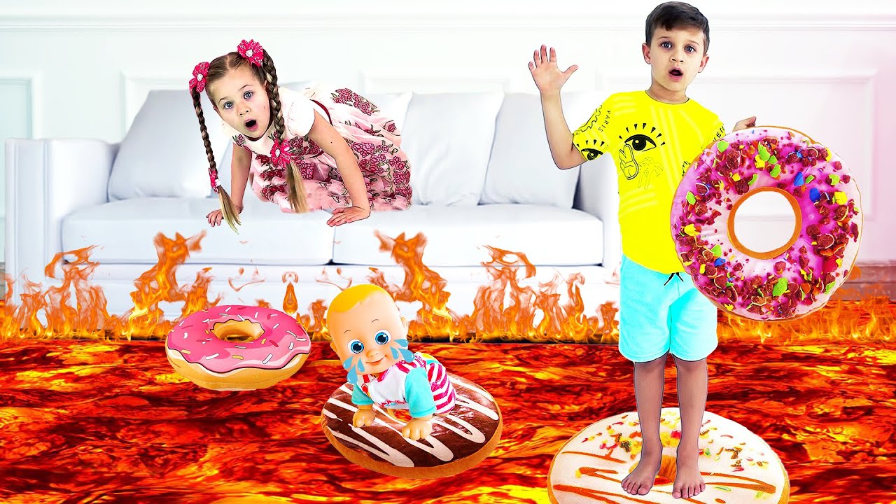El Piso es Lava con Roma y Diana