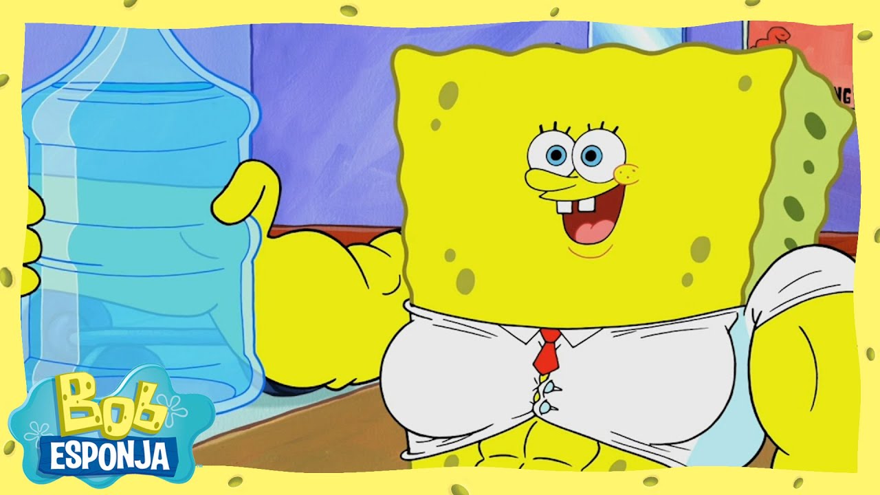 El gimnasio de Larry | Bob Esponja en Español
