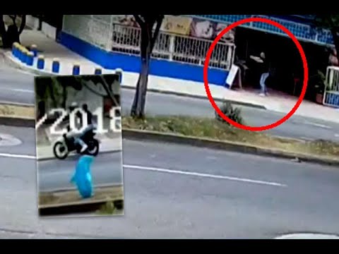 En video quedó registrado ataque sicarial al interior de establecimiento comercial en el sur de Cali