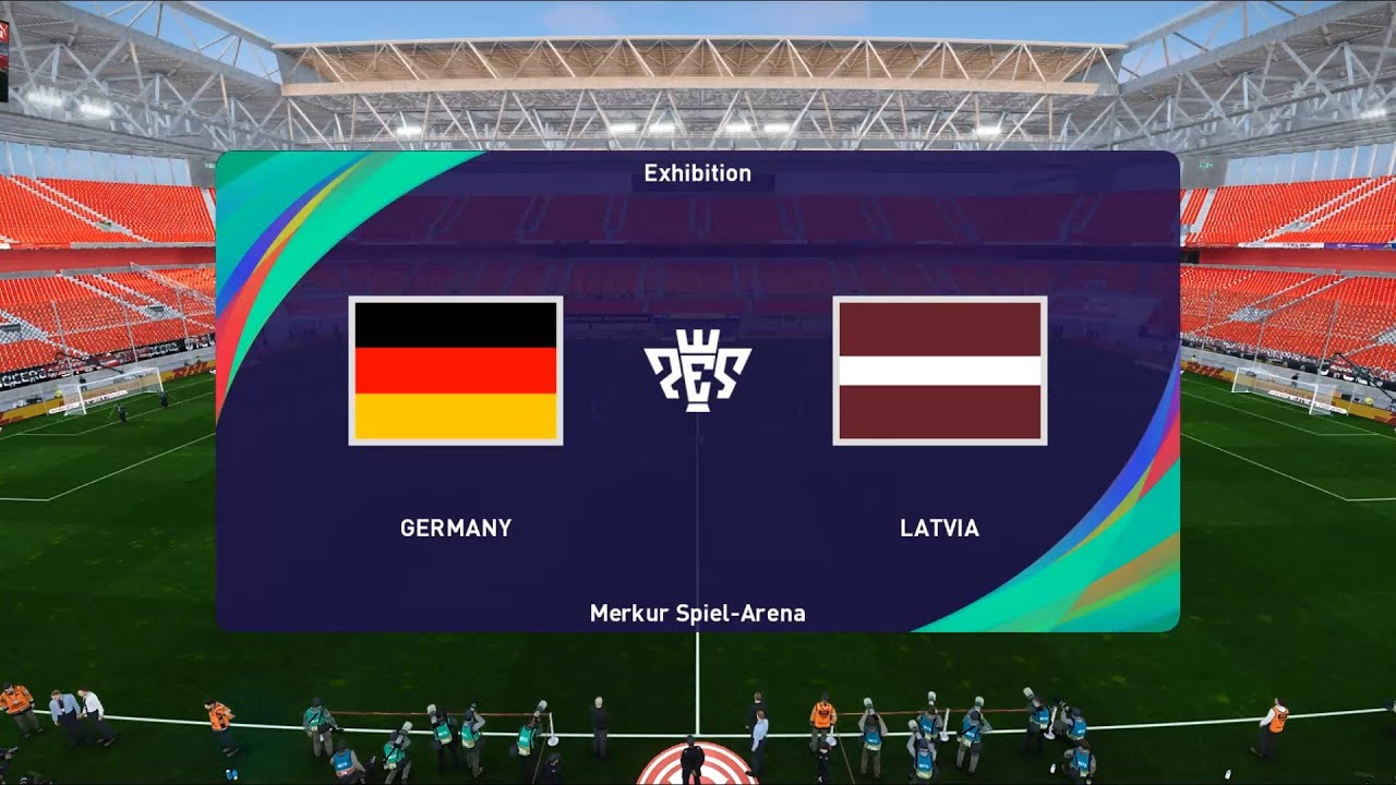 Germany vs Latvia | Merkur Spiel-Arena | International Friendly | PES 2021